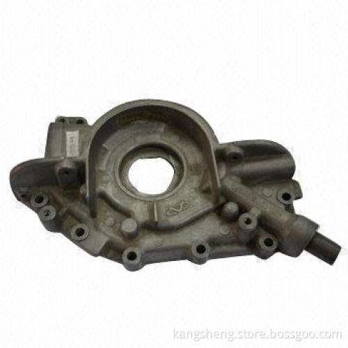 Die Casting Gear Box Cover, CNC Lathing and Milling, Sand-blasted, Made of ADC12 and A380